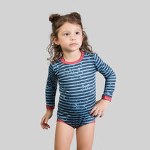 Laad de afbeelding in de Gallery-viewer, Image 12: Uv Line Baby Swimwear Macaquinho Baby Listras Upf50+