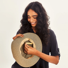 Laad de afbeelding in de Gallery-viewer, Image 06: Uv Line Fedora Hat Hat Giovana Imp Fem Mescla Upf50+