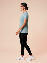 Laad de afbeelding in de Gallery-viewer, Image 03: Uv Line Beach Top T-Shirt Uvpro Fem Green Water Upf50+