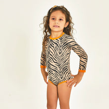 Laad de afbeelding in de Gallery-viewer, Image 02: Uv Line Baby Swimwear Swimsuit Baby Zebra Upf50+