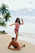 Laad de afbeelding in de Gallery-viewer, Image 08: Uv Line Short For Men / Bermuda Shorts Boxer Rose Upf50+