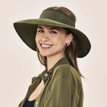 Laad de afbeelding in de Gallery-viewer, Image 02: Uv Line Visor Visor Siena Imp Fem Militar Green Upf50+