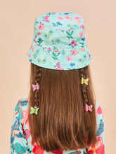 Laad de afbeelding in de Gallery-viewer, Model Back: Uv Line Bucket Hat Napoli Baby Borboletinha Upf50+
