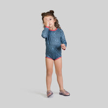 Laad de afbeelding in de Gallery-viewer, Image 06: Uv Line Baby Swimwear Macaquinho Baby Listras Upf50+