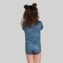 Laad de afbeelding in de Gallery-viewer, Image 05: Uv Line Baby Swimwear Macaquinho Baby Listras Upf50+