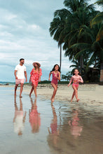 Laad de afbeelding in de Gallery-viewer, Image 06: Uv Line Girl's One-Piece Swimsuit Girl Marcela Fuchsia White Upf50+