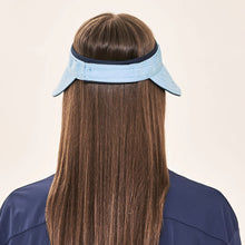 Laad de afbeelding in de Gallery-viewer, Image 07: Uv Line Visor Visor Bali Fem Navy Light Blue Upf50+
