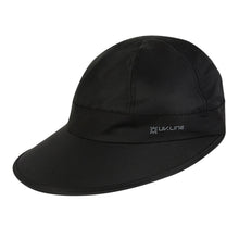 Laad de afbeelding in de Gallery-viewer, Product Front: Uv Line Caps Visor Nice Fem Black Upf50+
