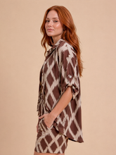 Laad de afbeelding in de Gallery-viewer, Image 03: Uv Line Shirtdress Shirt Copa Diamond Upf50+
