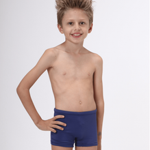 Laad de afbeelding in de Gallery-viewer, Image 05: Uv Line Boy's Swimwear Trunks Kids F Inf Navy Blue Upf50+

