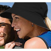 Laad de afbeelding in de Gallery-viewer, Image 03: Uv Line Bucket Hat Hat California Nac Fem Black Upf50+
