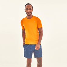 Laad de afbeelding in de Gallery-viewer, Gallery: Uv Line T-Shirt For Men T-Shirt Sport Fit Orange Upf50+

