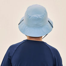 Laad de afbeelding in de Gallery-viewer, Image 06: Uv Line Bucket Hat Basic Kids Maringo Azul Ceu Upf50+
