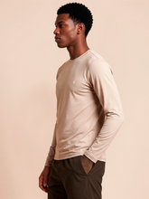 Laad de afbeelding in de Gallery-viewer, Image 03: Uv Line T-Shirt For Men Longsleeve New Fit Masc Sand Upf50+
