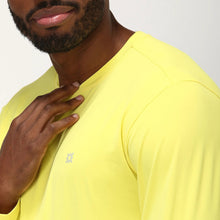 Laad de afbeelding in de Gallery-viewer, Image 04: Uv Line Rash Guard Longsleeve Uvpro Masc Yellow Upf50+

