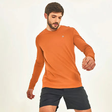 Laad de afbeelding in de Gallery-viewer, Image 04: Uv Line T-Shirt For Men Longsleeve Sport Fit Caramelo
