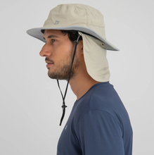 Laad de afbeelding in de Gallery-viewer, Image 02: Uv Line Flap Hat Chapeu Kansas Nac Areia/Cinza
