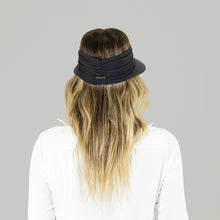 Laad de afbeelding in de Gallery-viewer, Model Back: Uv Line Visor Visor Granada Eva Fem Matte Black Upf50+
