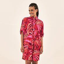 Laad de afbeelding in de Gallery-viewer, Image 04: Uv Line Shirtdress Shirtdress Copacabana Upf50+
