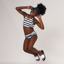 Laad de afbeelding in de Gallery-viewer, Image 02: Uv Line Girl's Two-Piece Bikini Set Listras Upf50+
