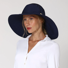 Laad de afbeelding in de Gallery-viewer, Image 02: Uv Line Floppy Hat Beverly Hills Marinho Upf50+
