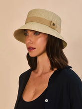 Laad de afbeelding in de Gallery-viewer, Image 02: Uv Line Bucket Hat Cap-Ferrat Linho Upf50+
