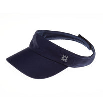 Laad de afbeelding in de Gallery-viewer, Image 05: Uv Line Visor Visor Athletic Dry Fem Navy Blue Upf50+
