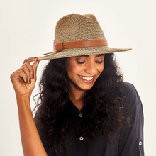 Laad de afbeelding in de Gallery-viewer, Image 04: Uv Line Fedora Hat Hat Giovana Imp Fem Mescla Upf50+
