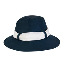 Laad de afbeelding in de Gallery-viewer, Product Front: Uv Line Floppy Hat Hat Paris Ville L Fem Blue White Upf50+
