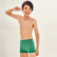 Laad de afbeelding in de Gallery-viewer, Image 04: Uv Line Boy's Swimwear Trunks Kids F Inf Brazil Green Upf50+

