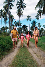 Laad de afbeelding in de Gallery-viewer, Image 04: Uv Line Girl's Two-Piece Bikini Girl Solar Rose
