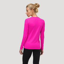Laad de afbeelding in de Gallery-viewer, Model Back: Uv Line Rash Guard Camiseta Uv X Pro Ml Rosa Upf50+
