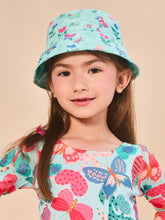 Laad de afbeelding in de Gallery-viewer, Gallery: Uv Line Bucket Hat Napoli Baby Borboletinha Upf50+
