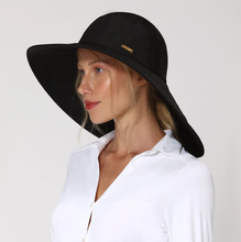 Laad de afbeelding in de Gallery-viewer, Image 02: Uv Line Floppy Hat Beverly Hills Preto Upf50+
