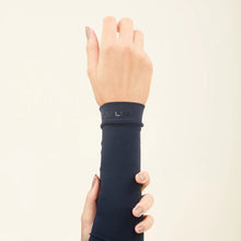 Laad de afbeelding in de Gallery-viewer, Image 05: Uv Line Glove Sun-Protection Sleeve Navy Upf50+
