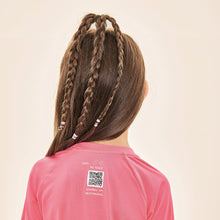 Laad de afbeelding in de Gallery-viewer, Image 04: Uv Line Rash Guard Acqua Qr Code Chiclete Fluor Upf50+
