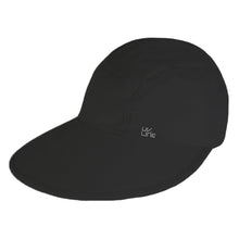 Laad de afbeelding in de Gallery-viewer, Product Front: Uv Line Caps Visor Capri Colors Nac Fem Black Upf50+
