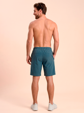 Laad de afbeelding in de Gallery-viewer, Model Back: Uv Line Short For Men / Bermuda Shorts New Fit Masc Steel Upf50+

