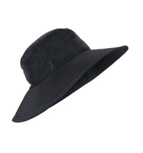 Laad de afbeelding in de Gallery-viewer, Product Front: Uv Line Floppy Hat Hat Lyon Nac L Fem Black Upf50+
