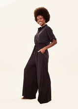 Laad de afbeelding in de Gallery-viewer, Image 02: Uv Line Beach Trousers Pantalona Preto Upf50+
