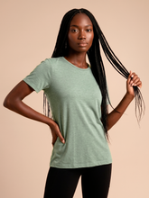 Laad de afbeelding in de Gallery-viewer, Gallery: Uv Line Rash Guard T-Shirt Fem New Fit Mix Green Upf50+
