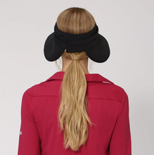 Laad de afbeelding in de Gallery-viewer, Model Back: Uv Line Visor Tokyo Fpu50+ Visor Black Uv
