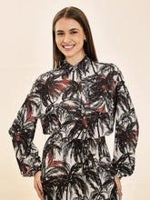 Laad de afbeelding in de Gallery-viewer, Gallery: Uv Line Shirtdress Shirt Vitoria Coqueiros Upf50+
