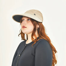 Laad de afbeelding in de Gallery-viewer, Image 02: Uv Line Caps Visor Capri Colors Nac Fem Sand Black Upf50+
