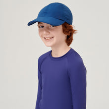 Laad de afbeelding in de Gallery-viewer, Image 02: Uv Line Caps Cap Teens Colors Inf Navyblue Upf50+

