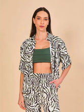 Laad de afbeelding in de Gallery-viewer, Gallery: Uv Line Shirtdress Shirt Copa Fauna Upf50+
