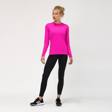Laad de afbeelding in de Gallery-viewer, Model Front: Uv Line Rash Guard Camiseta Uv X Pro Ml Rosa Upf50+
