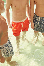 Laad de afbeelding in de Gallery-viewer, Image 07: Uv Line Short For Men / Bermuda Shorts Boxer Orange Upf50+
