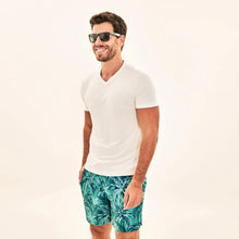 Laad de afbeelding in de Gallery-viewer, Image 05: Uv Line Swim Shorts Short Acqua Coqueiros Turquesa Upf50+
