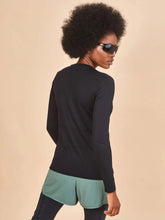 Laad de afbeelding in de Gallery-viewer, Image 04: Uv Line Rash Guard Longsleeve Fem Skin Infratherm Preto Upf50+
